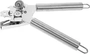 CIYODO Stainless Steel Multifunctional Can Opener Portable Manual Lid Opener for Effortless Opening of Cans Milk Powder Containers and Fruit Jars Essential Kitchen Tool