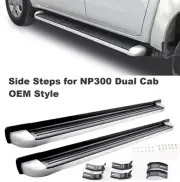 Side Steps Running Board Fit Nissan Navara NP300 D23 2015-2024 D23 Dual Cab OEM
