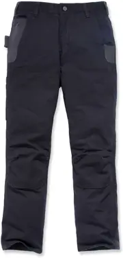 Carhartt Full Swing Steel Double Front, textile pants , color: Black , size: W38/L32