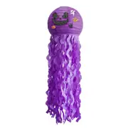 Large Purple Creepy Ghost with Tassels Halloween Lantern