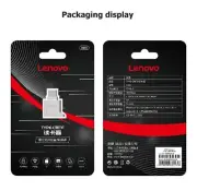 Lenovo Micro SD Card Reader, USB C to SD Card Reader, Type C TF Memory Card Read