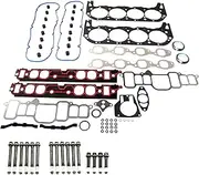 DNJ HGB3174 Cylinder Head Set with Head Bolt Kit for 1996-2000 for Chevrolet C2500 7.4L 454cid V8 OHV