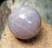 BLUE ROSE QUARTZ SPHERE DUSKY ROSE QUARTZ NEWFOUND CRYSTAL 45 MM 128 G