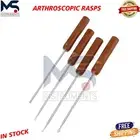 Arthroscopy, Rasp, Down Curve Arthroscopic Rasps, Surgical Instruments Set of 4
