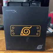VERY RARE HyperX Cloud Alpha Gaming Headset - Naruto Edition (SEALED)