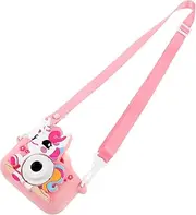 Operitacx Kids Digital Unicorn Camera: Video Camera with Silicone Case 1080p - Toddler Selfie Toy Cute & Minimalist - Unicorn Party Favor