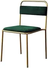 CVBFDB Iron Dining Chairs Scandinavian Industrial Milk Tea Store Tables and Chairs Cafeteria Restaurant Chairs
