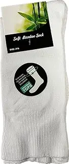 [Generic] 6 Pairs Mens MEN Bamboo Medical Circulation Diabetic LOOSE TOP SOCKS Size 6-11 AU