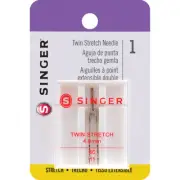 Singer Twin Stretch Machine Needle 1/Pkg04719