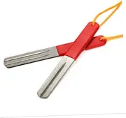jojofuny Hook Sharpener File with Double Sided Hone and Lanyard Loop for Fishing