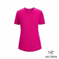 在飛比找momo購物網優惠-【Arcteryx 始祖鳥】女 Lana 羊毛短袖圓領衫(玫