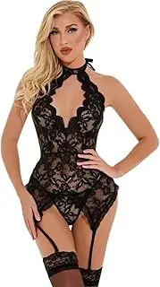 [JINZIJINYU] Women Sexy Lingerie Bodysuit Erotic Lingerie Sexy Perspective Temptation Jumpsuit Suit