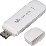 USB 4G LTE Mobile Hotspot Router with Sharing Up to 8 Devices, 150Mbps High Speed 4G Wireless Network Router with SIM Card Slot