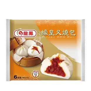 龍鳳冷凍蠔皇叉燒包600g/包【愛買冷凍】