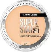 Maybelline Super Stay Up to 24HR Hybrid Powder-Foundation, Medium-to-Full Coverage Makeup, Matte Finish, 312, 1 Count