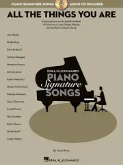 All the Things You Are Sheet Music 15 Transcriptions Jerome Kern 000311426