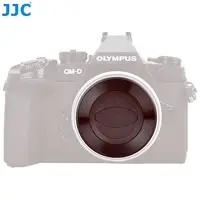 在飛比找PChome24h購物優惠-JJC黑色Panasonic自動鏡頭蓋適Lumix G Va