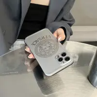 在飛比找蝦皮購物優惠-凡賽斯 Versace 軟 iPhone 手機殼適用於 iP