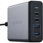 SATECHI USB-C Charger 108W Multiport Travel Charger (Space Grey) Support Macbook, Macbook Pro and most Tablets [ST-TC108WM]
