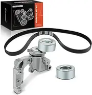 Serpentine Belt Drive Component Kit Replacement for Lexus IS250 2011-2015 IS350 2011-2016, 2.5L 3.5L V6 GAS DOHC Naturally Aspirated