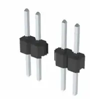 Pack of 5 PREC004SABN-RC Connector Header 4 position 2.54MM Through Hole :...