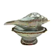 Conch water shell watered auspicious benjarong water pearlThai pattern beautiful
