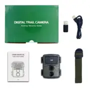 IP54 12MP 1080P 90FOV 0.8s Motion Trigger LED Camera Wildlife