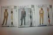 Lot 3 McCall's Patterns Misses Size 12-16 #8848,#8538,#8907 Jacket, Pants, Skirt