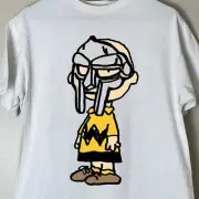 MF Doom x Charlie Brown shirt, MF Doom All Caps Madvillain Vintage 90s Shirt, Ki