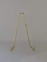 Safe N Sure 16cm High Plate and Bowl Stand in Gold