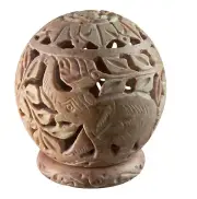 Tealight Elephant Craft - Lamp Candle Holder Deco India #7620