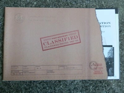ASTON MARTIN DB5 GOLD FINGER EDITION BROCHURE.