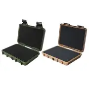 Waterproof Hard Case Tool Box with Foam Insert Multifunctional Organizer