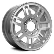 Wheel For 2006-2010 Hummer H3 16x7.5 Alloy 13 Spoke 6-139.7mm Silver 38mm Offset