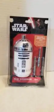 Star Wars R2-D2 Screwdriver With 3 Forged Steel Bits New Sealed MOC Up Tub C