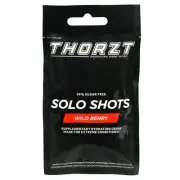 THORZT 99% Sugar Free Electrolyte 5 x Solo Shot Hydration Sachet - WILD BERRY