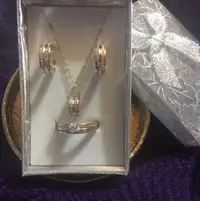 在飛比找旋轉拍賣優惠-Jewelry (Ring,Necklace and Ear