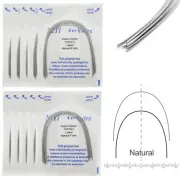 Dental Arcos de Ortodoncia Niti Arch Wires Super Elastic Rectangular Natural