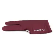 QUALITY Pool Snooker Billiard Table Cue Glove PowerPlay Glove RED