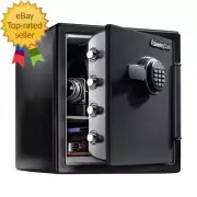 SFW123ES Water and Fire Resistant Safe with Digital Keypad Lock, 1.23 Cu. Ft.