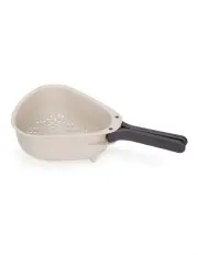 [Joseph Joseph] Droplet Large Plastic Folding Colander in Stone