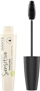 [Sante Naturkosmetik] Mademoiselle Sensitive Mascara 01 Black, Black Mascara, Volume & Length, Fragrance-Free, for Sensitive & Sensitive Eyes, Vegan, 12 ml