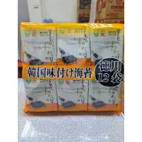 在飛比找蝦皮購物優惠-orionjako韓國麻油風味海苔12入