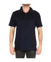 James Perse Button Detailed Short-Sleeved Polo Shirt 1,2,3,5 Black