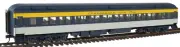 CHESAPEAKE & OHIO "HEAVYWEIGHT" PAIR WINDOW COACH- HO Scale-INTERIOR NEW OOP