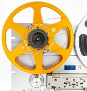 Pioneer 10.5 Inch 267mm Metal Take Up Reel Empty NAB HUB 1/4 TAPE Gold USA SHIP