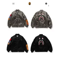 在飛比找蝦皮購物優惠-A BATHING APE® MEN Shark MA-1 