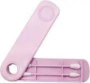 Reusable Cotton Swab Ear Cleaning Cosmetic Safety Silicone Cotton Buds Sticks with Storage Box