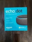 AMAZON ECHO DOT 3RD GENERATION SMART SPEAKER w/ ALEXA CHARCOAL NIB