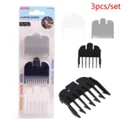 3Pcs/set Universal Hair Clipper Limit Comb Guide Attachment Barber Replaceme'UU